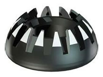 Spherical rubber core of annular BOP