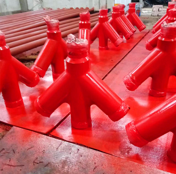 High pressure straight pipe