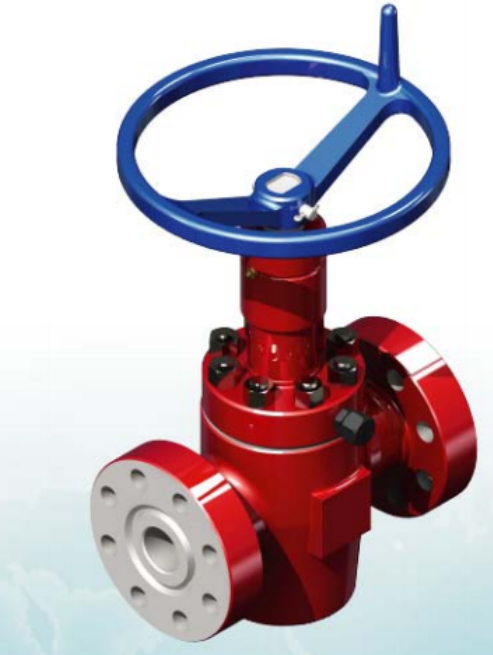 Rising stem gate valve