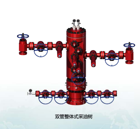 Dual tubing integral integral